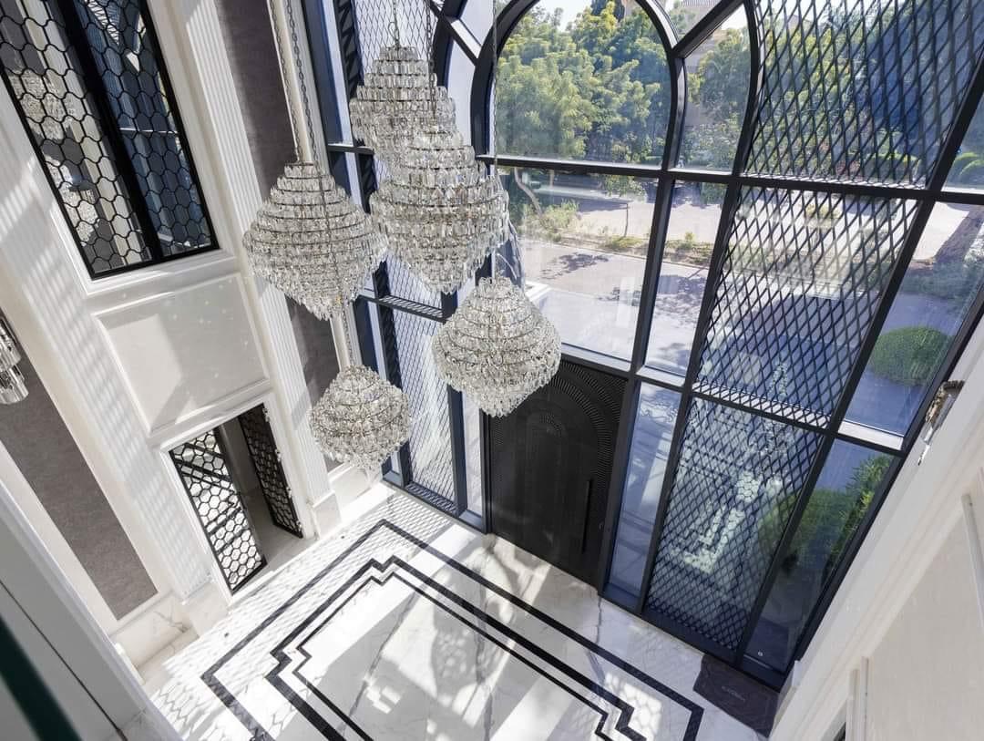 Lưu không ánh sáng Biệt thự tân cổ điển liên thông các tầng